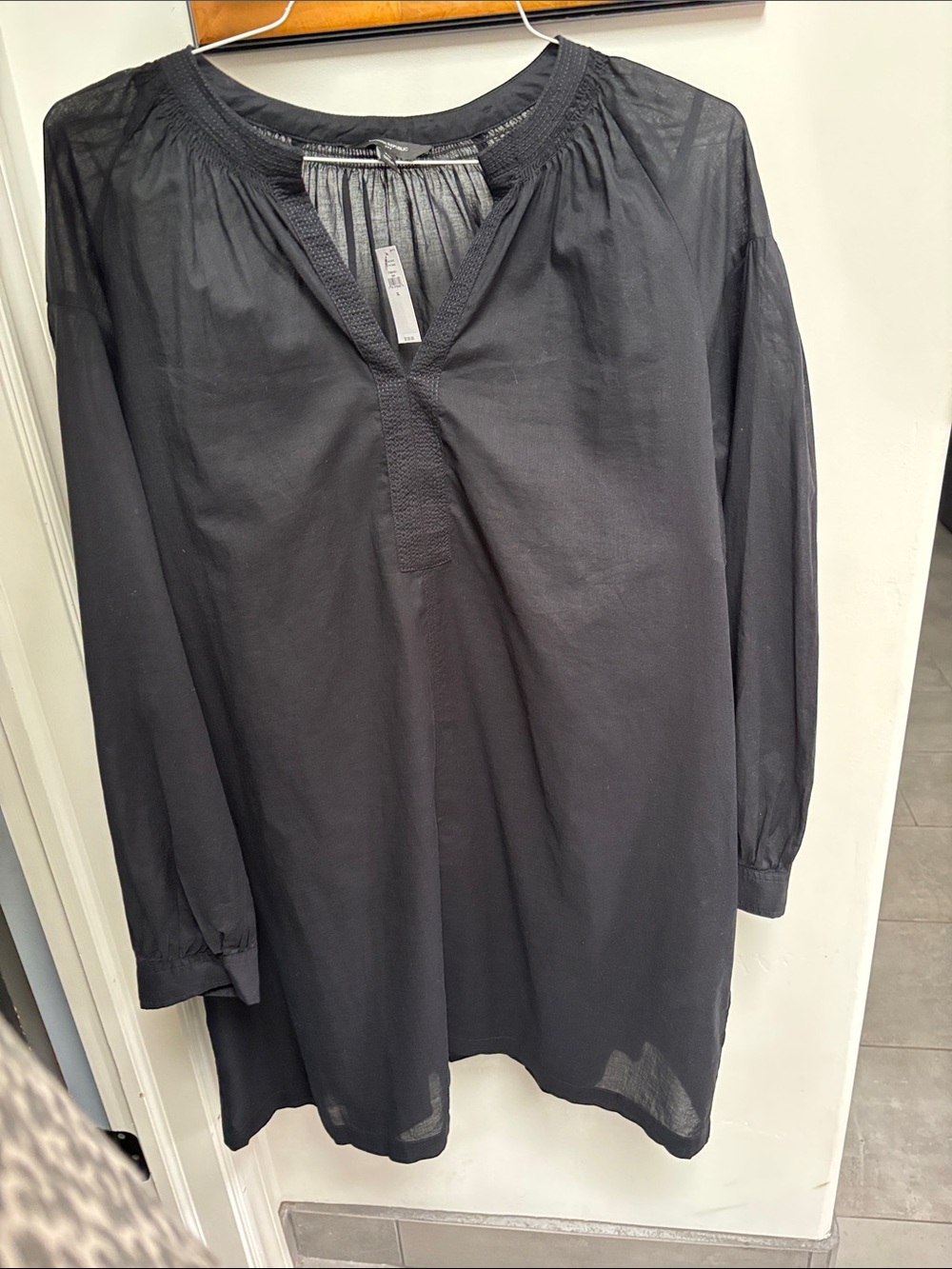 Banana Republic Black Women's dress brand new with tags and slip included